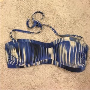 Athleta bandeau swim top and bottom